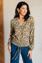Floral Smocked Blouse