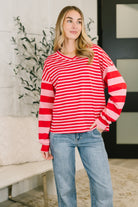 V-Neck Jersey Pullover