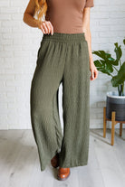 High Rise Wide Leg Pants