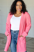 Ribbed Knit Cardigan
