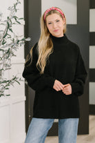 High Neck Sweater Pullover