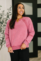 Women's French Terry V-Neck