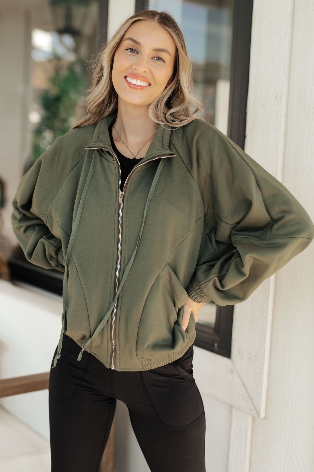 Zip Up Sweatshirt