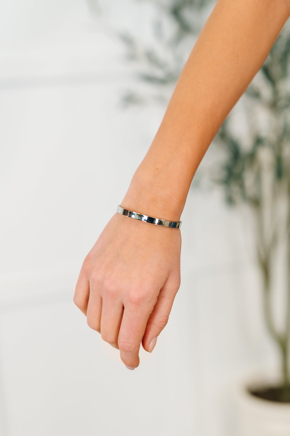 Adjustable Silver Bracelet