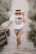 Patriotic Graphic Tee, We The People Shirt, America 250th Anniversary, 1776-2026 Clothing, Vintage Americana Style, Semiquincentennial Apparel, Boutique Patriotic Tops, 4th of July Outfit
