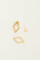 Geometric Rhombus Earrings