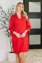 Portfolio Quarter Sleeve Dress