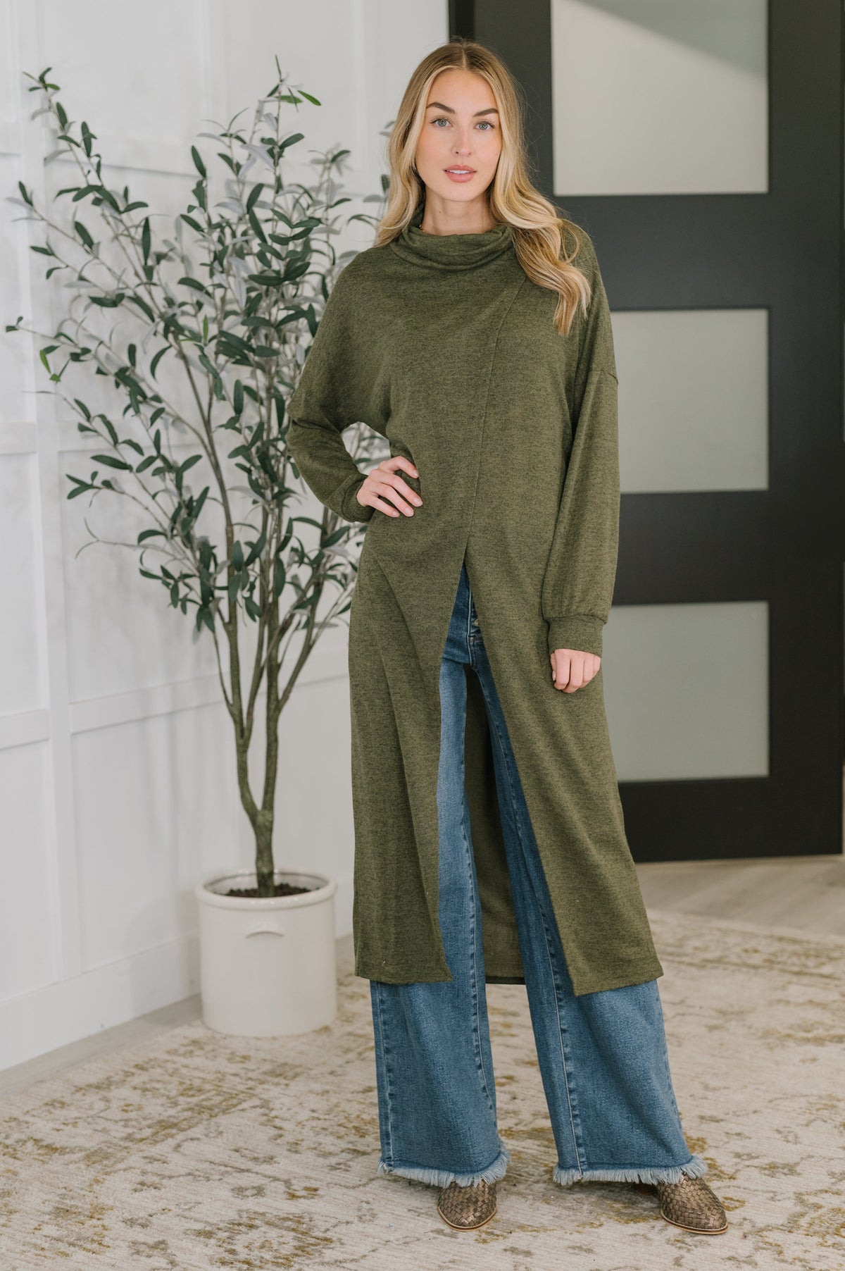 Turtle Neck Tunic