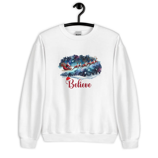 Believe in Santa Unisex Sweatshirt