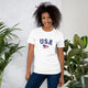 USA t shirt unisex